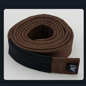 Customized JIu Jitsu <b>Belt</b> HIgh Quality Wholesale 100% Cotton <b>Belt</b> Karate Judo Jiu Jitsu <b>Belt</b> - Product Image 4