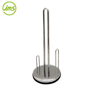 ที่วางกระดาษเช็ดมือแบบตั้งโต๊ะ สแตนเลสสีเงิน ไม่สามารถพับได้ - Product Image 2