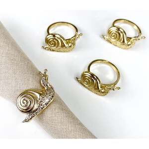 Servilletero de Metal hecho a mano de lujo, celebración de bodas artística para Decoración de mesa, comedor y banquete en casa - Product Image 5