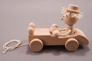 Jouets en bois minimalistes Planche d'équilibre Balançoire à bascule Jeu actif Développement des compétences motrices pour les enfants - Product Image 4