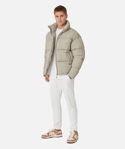 OEM Trending New Arrived Bale Filled Plus Size Custom High Quality Foldable <b>Packable</b> Winter Hooded Stand Cotton Filled Puffer - Product Image 6