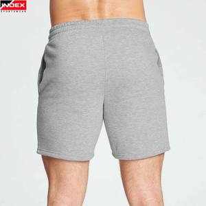 Novedad de 2025, pantalones cortos de gimnasio para hombre, doble bolsillo, Color sólido, estilo informal, ropa de entrenamiento, pantalones cortos de malla de varios colores de talla grande - Product Image 2