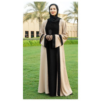Belle Abaya de Luxe Abaya Élégante Abaya Burqa Élégante Modeste Islamique Mode Arabe Kaftan Manches Longues Dubaï Ramadan Eid