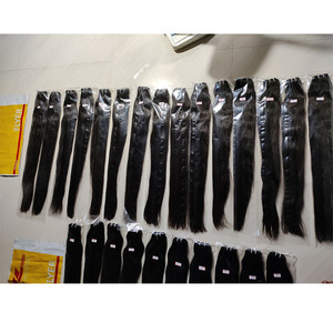 Extensiones de Cabello Humano Virgen Natural de Templo Indio Premium, Colección de Cabello Liso y Ondulado - Product Image 4