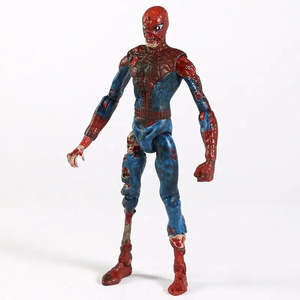 Nouvelle figurine Spiderman Zombie Hero en plastique, jouet militaire pour collection, accessoires d'anime avec personnages japonais, ODM - Product Image 6
