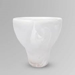 Vintage Style <b>Epoxy</b> <b>Resin</b> Alabaster Glass Flower Vase White <b>Resin</b> Swirl Hand Blown Decorative Vase Home Decor At best <b>Price</b> - Product Image 4