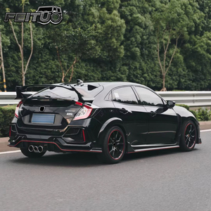 Kit de conversion de carrosserie large FEITUO - Mise à niveau pour <span class=keywords><strong>Honda</strong></span> <span class=keywords><strong>Civic</strong></span> FC1 FK7 (2016-2020) au style FK8 <span class=keywords><strong>Type</strong></span>-<span class=keywords><strong>R</strong></span> Modification extérieure - Product Image 5