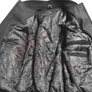 Chaqueta Letterman Personalizable de Color Sólido para Hombre, Nuevo Diseño, de Secado Rápido, Transpirable, de Poliéster/Algodón, Cálida para Invierno, Estilo Urbano - Product Image 3