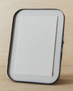 Refined metal photo <b>frame</b> suitable <b>for</b> elegant interiors highlighting photos with tasteful modern appeal <b>for</b> display areas - Product Image 3