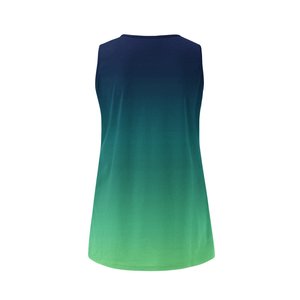 Débardeurs respirants Sexy & Club pour femmes avec leggings Trendy Ombre Color Tie Dye pour cacher le ventre - Product Image 2