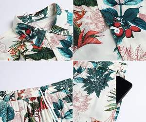 ชุดลำลองสไตล์ฮาวายสำหรับผู้ชาย เสื้อโปโลคอซิป ¼ ระบายอากาศ ไม่ยับ กางเกงขาสั้นทรงกลาง ใส่สบาย เหมาะสำหรับเล่นกีฬาและใส่เที่ยว - Product Image 5