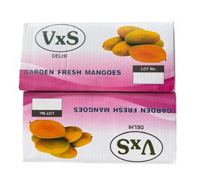 Best Selling Printed Corrugated Cardboard Mango <b>Box</b> for Fruit <b>Packing</b> or Custom Logo Printing Available for Sale - Product Image 1