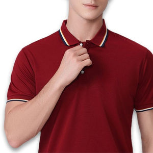 Polo brodé anti-rides pour hommes Polos brodés de haute qualité pour hommes Polos brodés personnalisés - Product Image 4