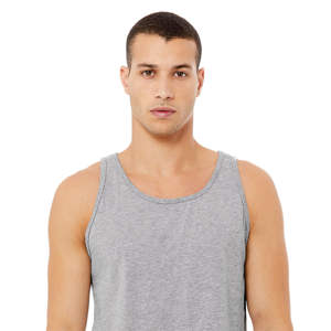 ตะเข็บด้านข้างขายปลีกพอดี100% Airlume หวีและแหวนปั่นฝ้าย32เดี่ยว4.2ออนซ์กีฬา Unisex เจอร์ซีย์ถัง - Product Image 4