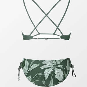 Conjunto de Bikini con Cordón y Logotipo Personalizado, Traje de Baño de Dos Piezas, Traje de Baño para Mujer, Conjunto de Bikini con Tanga - Product Image 5