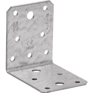 Conector Angular SIMPSON STRONG TIE AB70 70 x 70 x 55 mm, Paquete de 100 con 4/7/2/1 Orificios S.2 mm ETA-06/0106 - Ganchos y Rieles - Product Image 1