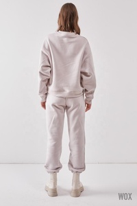 Servicio OEM personalizado de gran tamaño de algodón pesado para mujer básico nuevo Premium negro Jogger pantalón oferta al por mayor tendencia 2024 calidad - Product Image 6