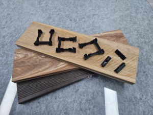 Sáng Tạo anywood TS đôi Clip decking Board Dễ dàng cài đặt cấp bằng sáng chế thiết kế hiện đại không mảnh Hồ sơ cho hiện đại - Product Image 4