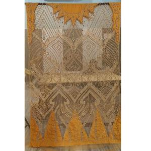 Robe Dirac somalienne en mousseline de soie perlée de haute qualité pour femmes avec accessoires assortis disponibles au prix d'usine - Product Image 2