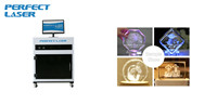 Machine de gravure laser tout-en-un économique Perfect Laser pour ornements en cristal 3D, trophées en verre, inscription sous-surface