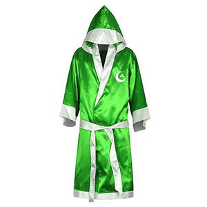 2025 meilleure vente de haute qualité personnalisé Robe de boxe et short de boxe tenue de boxe personnalisée nom et Logo robe de boxe - Product Image 1