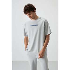 Camiseta Extra Grande para Hombre 100% Algodón-88365, Tejido Jersey Grueso con Estampado Texturizado, Corte Cómodo - Product Image 5