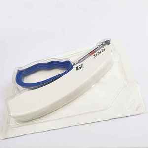 Grapadora manual de cierre de piel eléctrica con removedor de instrumentos médicos desechables Material plástico removedor de grapadora de piel - Product Image 5