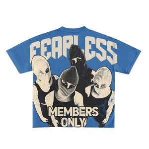 Camiseta de microfibra con cuello redondo y corto con serigrafía personalizada, Camiseta lisa de algodón 100% en blanco para hombre, camiseta personalizada de algodón 100% para hombre - Product Image 6