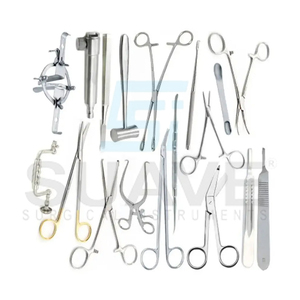 Juego quirúrgico de alta calidad para Kit de herramientas de hospital Instrumentos quirúrgicos para cirugía plástica Juego de 18 por SUAVE SURGICAL INSTRUMNETS - Product Image 5