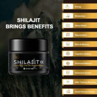 Résine de Shilajit de l'Himalaya OEM avec acide fulvique et plus de 85 oligo-éléments pour l'énergie, résine de Shilajit disponible dans un emballage de 50 grammes