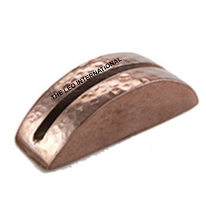 Porta Tarjetas de Alta Calidad con Acabado Martillado, Diseño Exquisito, Ideal para Decoración de Escritorio en Hogar u Oficina - Product Image 5