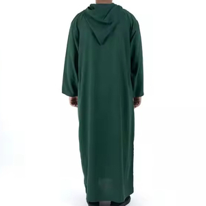 Hot Musulmán Hombre Abaya Musulmán Hombres Ropa Thobe Vestido Islámico Hombres Ropa Musulmana Hombres Ropa Ramadán Djellaba Eid Jubba - Product Image 3