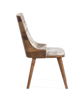 Chaises de bar en bois massif de luxe moderne, confortables, nouveau modèle, très vendues, mobilier de haute qualité pour la maison, le bar, le salon, l'hôtel