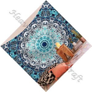 Mandala Tapestry Wall Hanging Tapestries Bedroom Decor <b>Bedspread</b> Throw Cover Wall Decor Custom Printed Wall Art Tapestry - Product Image 1