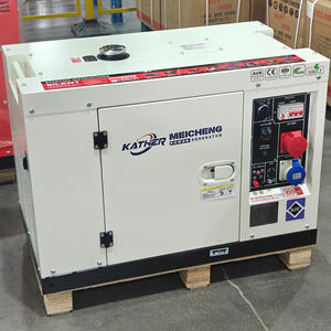 Générateur diesel silencieux de petite taille pour usage domestique, nouvelle conception, 5KVA 8KVA 10KVA 15KVA 20KVA 50HZ/60Hz, générateur électrique diesel portable - Product Image 1