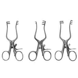 ชุดเครื่องมือผ่าตัด Weitlaner Retractor 11 ซม. ปลายแหลม 13 ซม. ปลายทู่ แบบใช้มือ ได้รับการรับรองมาตรฐาน ISO13485 - Product Image 1