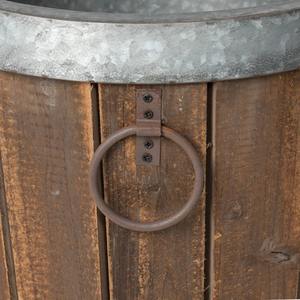 Jardinières en bois tendance avec revêtement galvanisé - Product Image 6