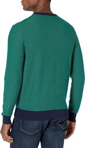 Hombres de moda Sudadera de gran tamaño Hombro caído Cuello redondo Pullover 100% Algodón Peso pesado Streetwear Top - Product Image 6