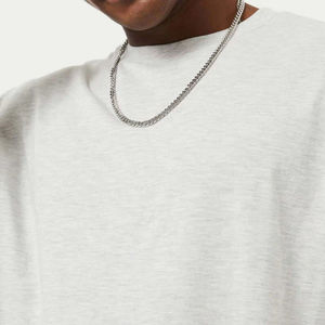 Camiseta de algodón 100% de calidad superior para hombre, camiseta lavada con ácido desteñida personalizada con logotipo en blanco de alta calidad - Product Image 5