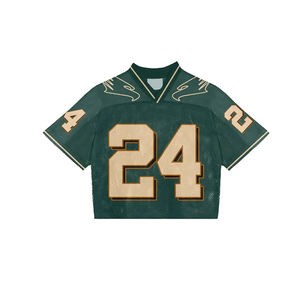 Meilleurs vêtements d'entraînement pour hommes Maillot de rugby sublimé pour équipe à vendre Maillot de football américain à manches courtes à prix de gros - Product Image 1