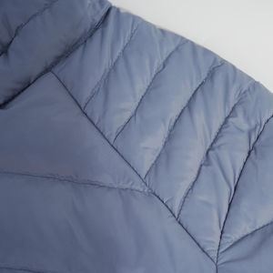 Veste à bulles personnalisée OEM pour hommes Manteau d'hiver matelassé chaud avec capuche col montant Veste à bulles respirante réversible - Product Image 3