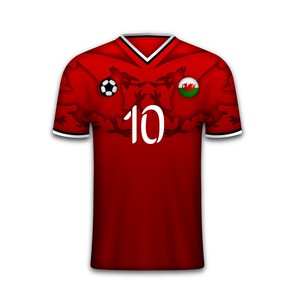 Camiseta de Fútbol Personalizada con Diseño y Logotipo para Hombre, Estilo Clásico de Secado Rápido y Transpirable con Estampado por Sublimación para Equipos de Fútbol - Product Image 2