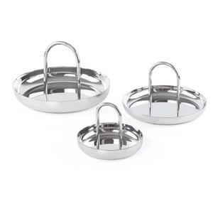 Bandeja Metálica para Servir Dulces o Pasta, con Acabado Brillante, Personalizable, Producto de Venta Caliente para Servicios de Catering en Bodas y Eventos - Product Image 1