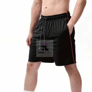 Pantalones cortos deportivos para hombre, transpirables, para gimnasio, correr, fitness, poliéster - Product Image 4