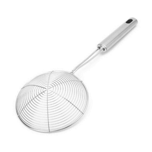 Passoire passoire en acier inoxydable durable de 14cm pour friture et huile de cuisson - Product Image 4