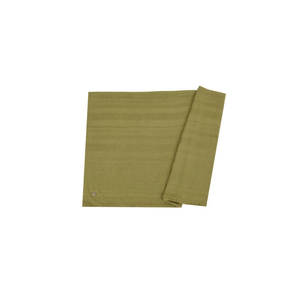 Châle jacquard rayé kaki 75x190 - Ensemble écharpe, gants et chapeau - Product Image 1