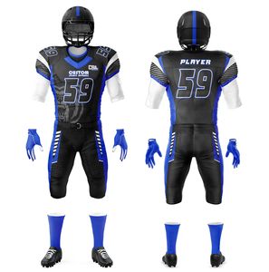 Uniforme de fútbol americano de calidad de Venta caliente 2024 último diseño uniforme de fútbol americano Vintage - Product Image 1