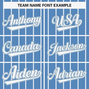 Vente en gros d'usine Maillot de baseball à rayures Uniforme pour jeunes Impression personnalisée Broderie 3D Manches courtes Chemises de baseball personnalisées pour hommes - Product Image 4