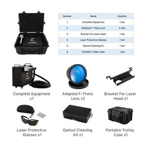 Machine de nettoyage au laser à fibre pulsée portative 100W 200W pour l'élimination de la rouille métallique, numérique automatique, meilleur prix, achetez maintenant - Product Image 4