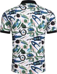 เสื้อโปโลผู้ชายฤดูร้อนเสื้อยืดแขนสั้น100% คอตตอน - Product Image 6